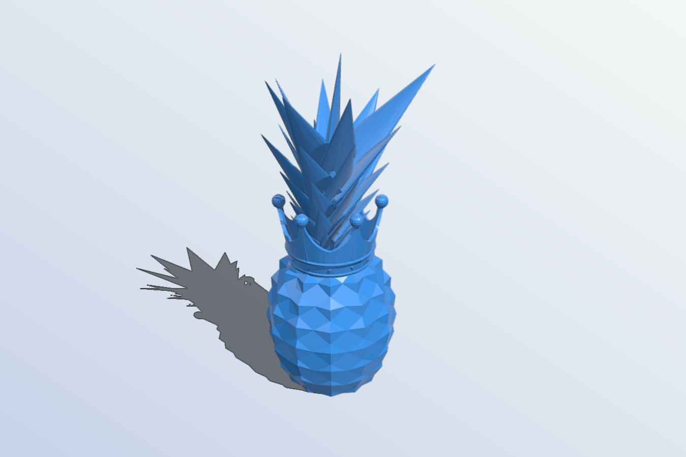 Pineapple with Crown