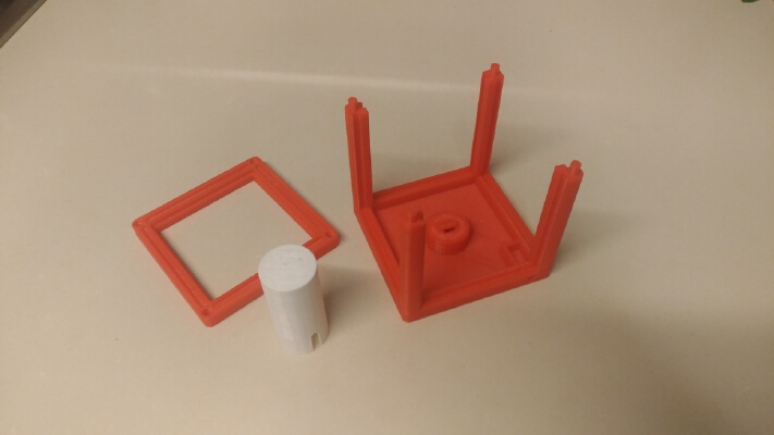 Lithophanie Square Lamp | 3d print model