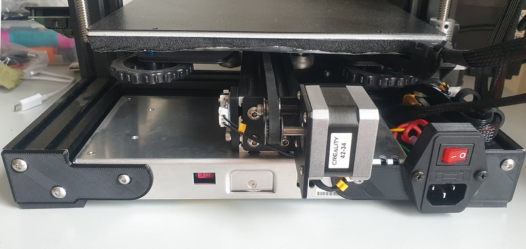 Ender 3 Pro bottom PSU mount