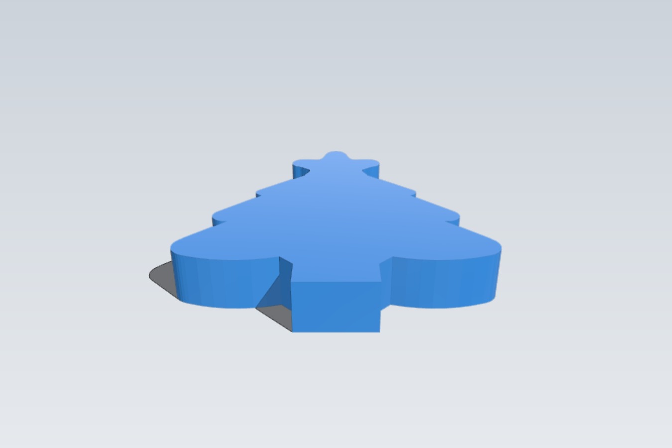 Christmas tree cookie cutter
