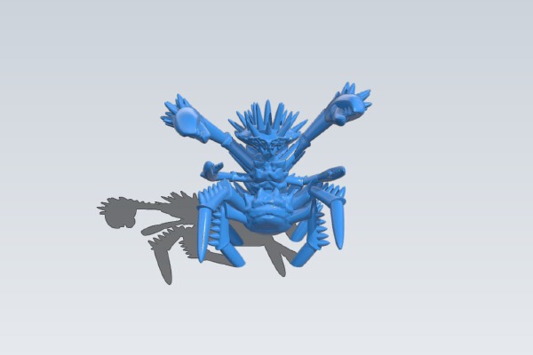 Frosthaven Lurker Wavethrower | 3d print model