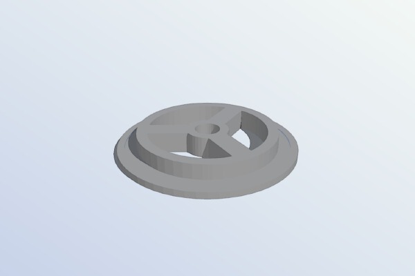 74mm Spool Holder _ Adaptor | 3d print model
