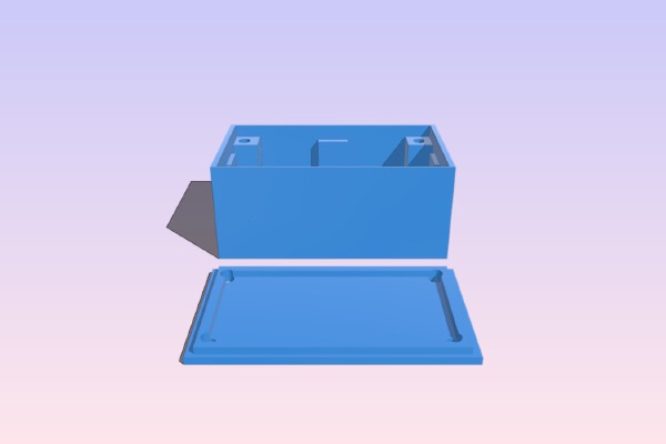 Switch Box With Lid (Editable) | 3d print model