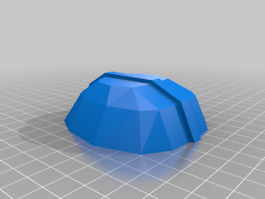 Low Poly Vader Dice Container | 3d print model