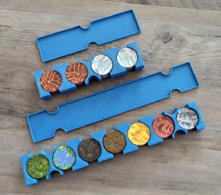Terra Mystica + Fire and Ice | All in base game box | Easy setup | Sorted Tiles | 3d print model