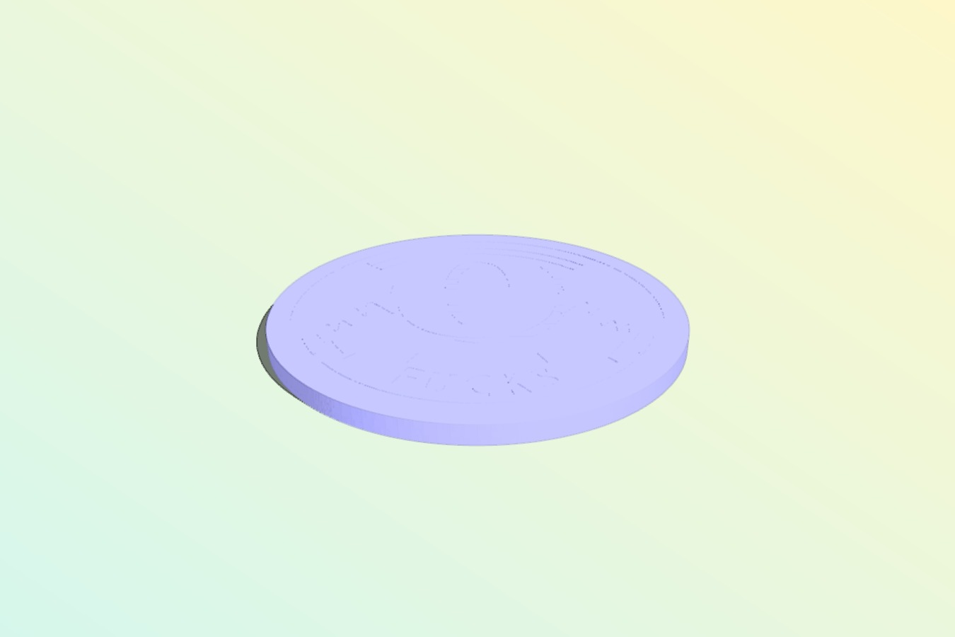 Zero Fucks Coin Double Sided MMU
