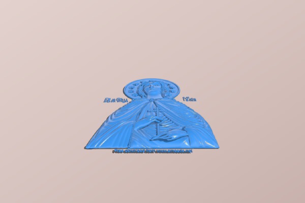 Icon of St. Martyr Julia | 3d print model