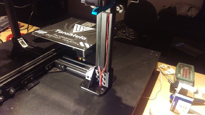 Tevo Tarantula Cable hiding Z-bracket | 3d print model