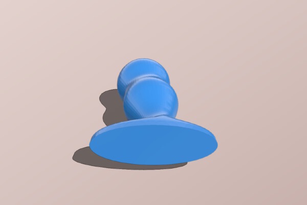 Twoball (curved) | 3d print model