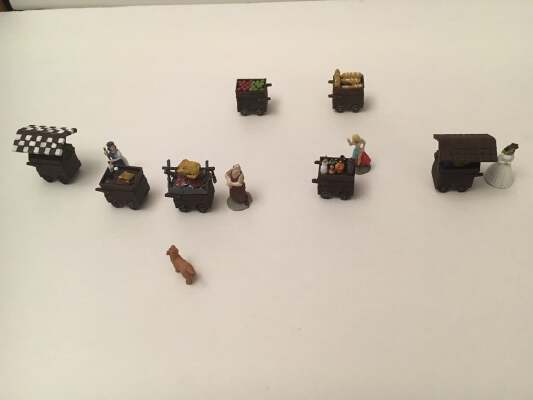 Miniature Medieval Food Carts 2nd Edition | 3d print model