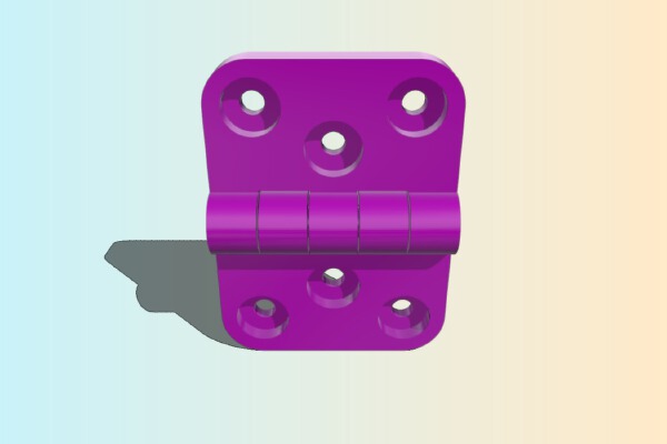 Door hinge – 20X30 | 3d print model