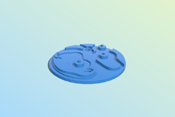 Star Wars Pinball Machine Pop Bumper Cap Replacement | 3d print model