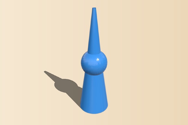 Alexanderplatz tower in Berlin | 3d print model
