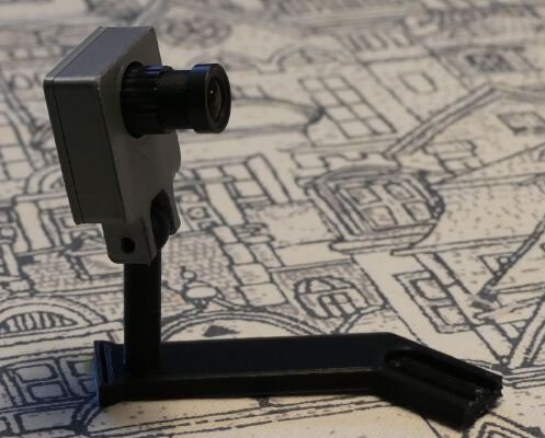 Raspberry pi camera (clone) case + mount | 3d print model