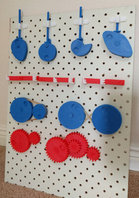 Mechanism Teaching Board | 3d print model