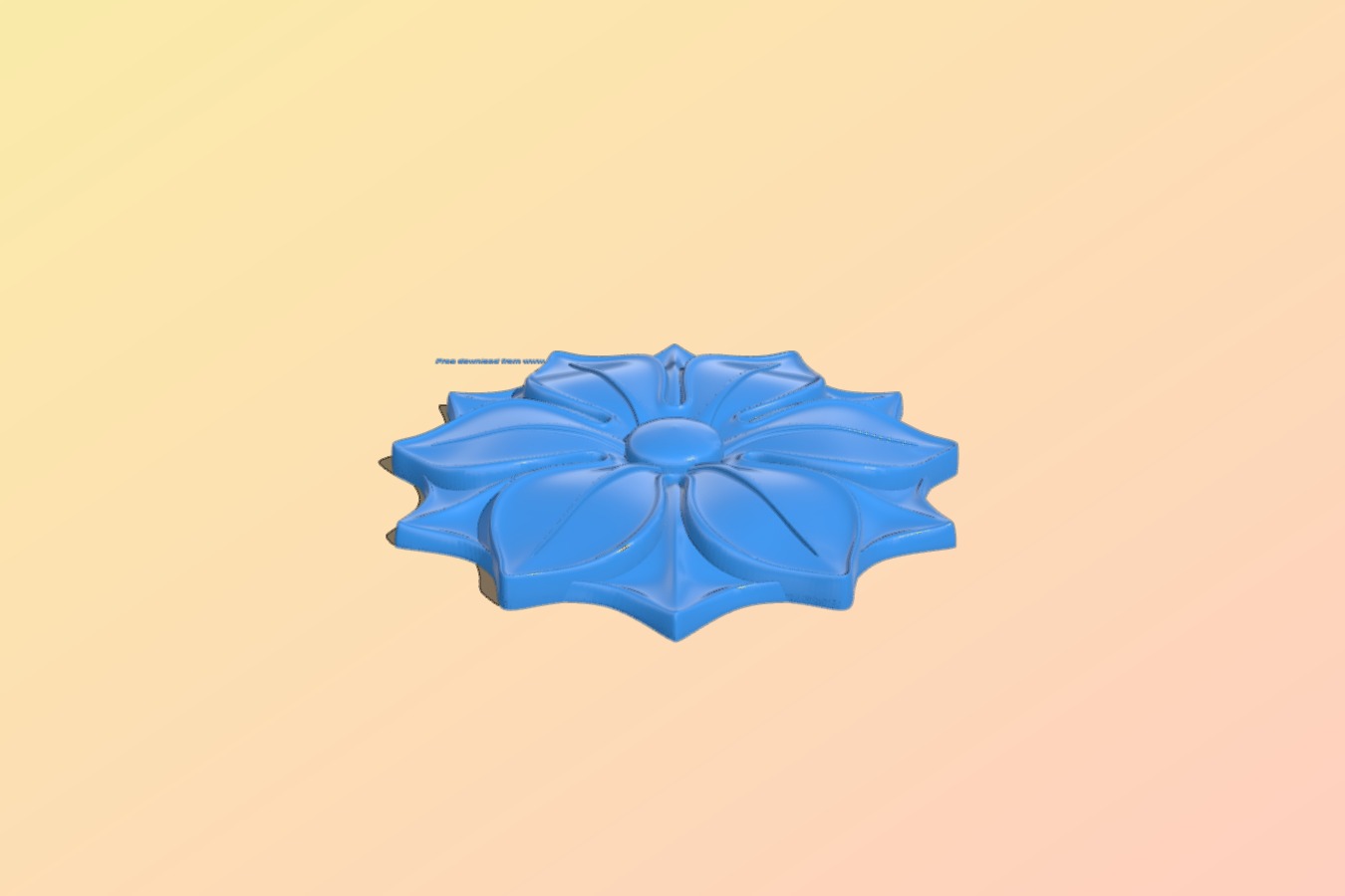 Flower-shaped pattern