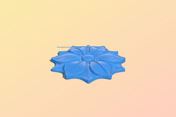 Flower-shaped pattern | 3d print model