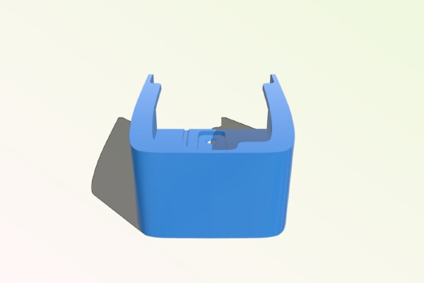 ( yap1f STL ) Gree AC Remote holder replacement for 3D printing | 3d print model