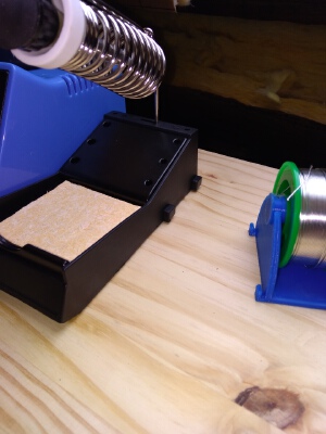Velleman Solder Station Wire Holder | 3d print model
