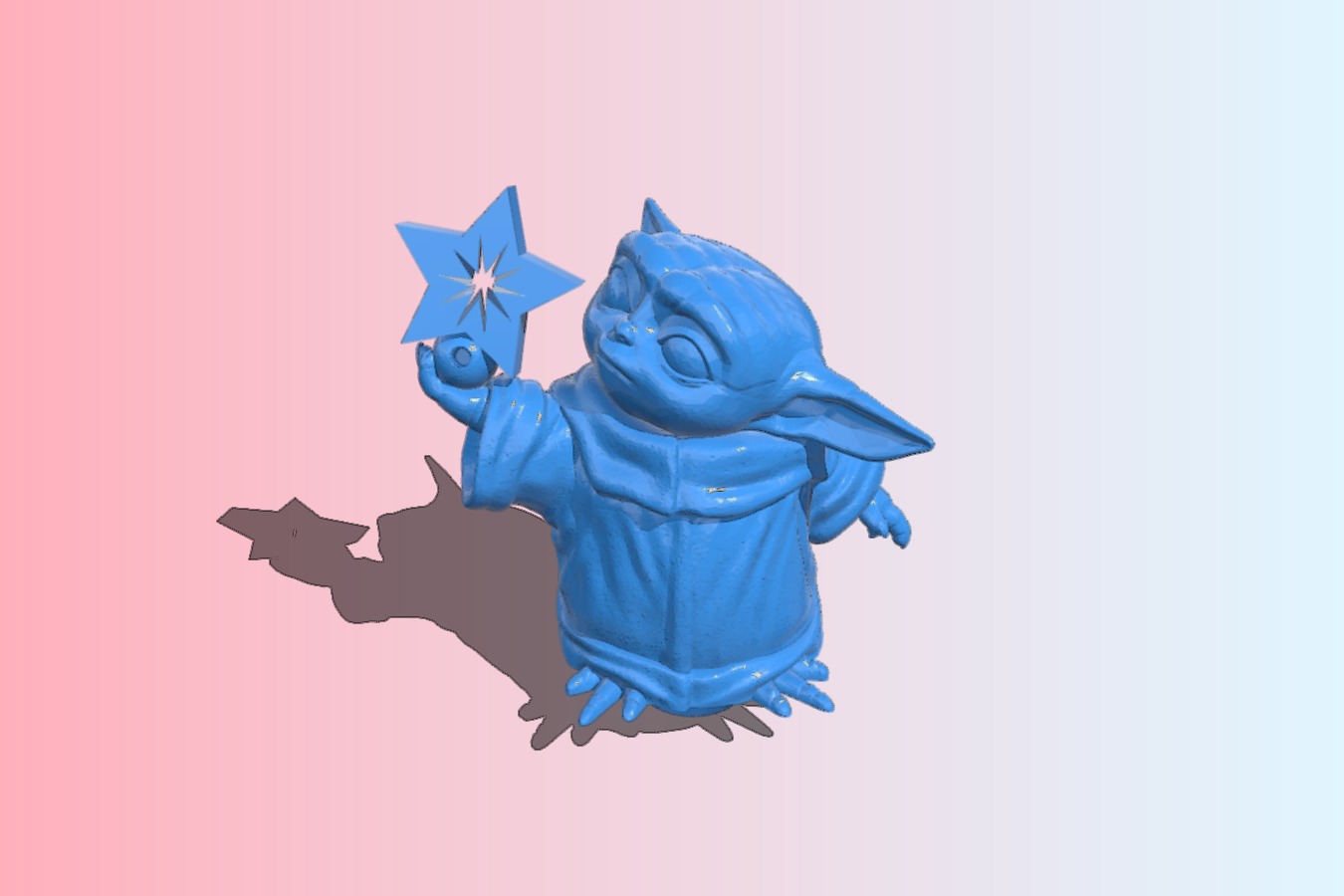 Baby Yoda For Artificial Trees