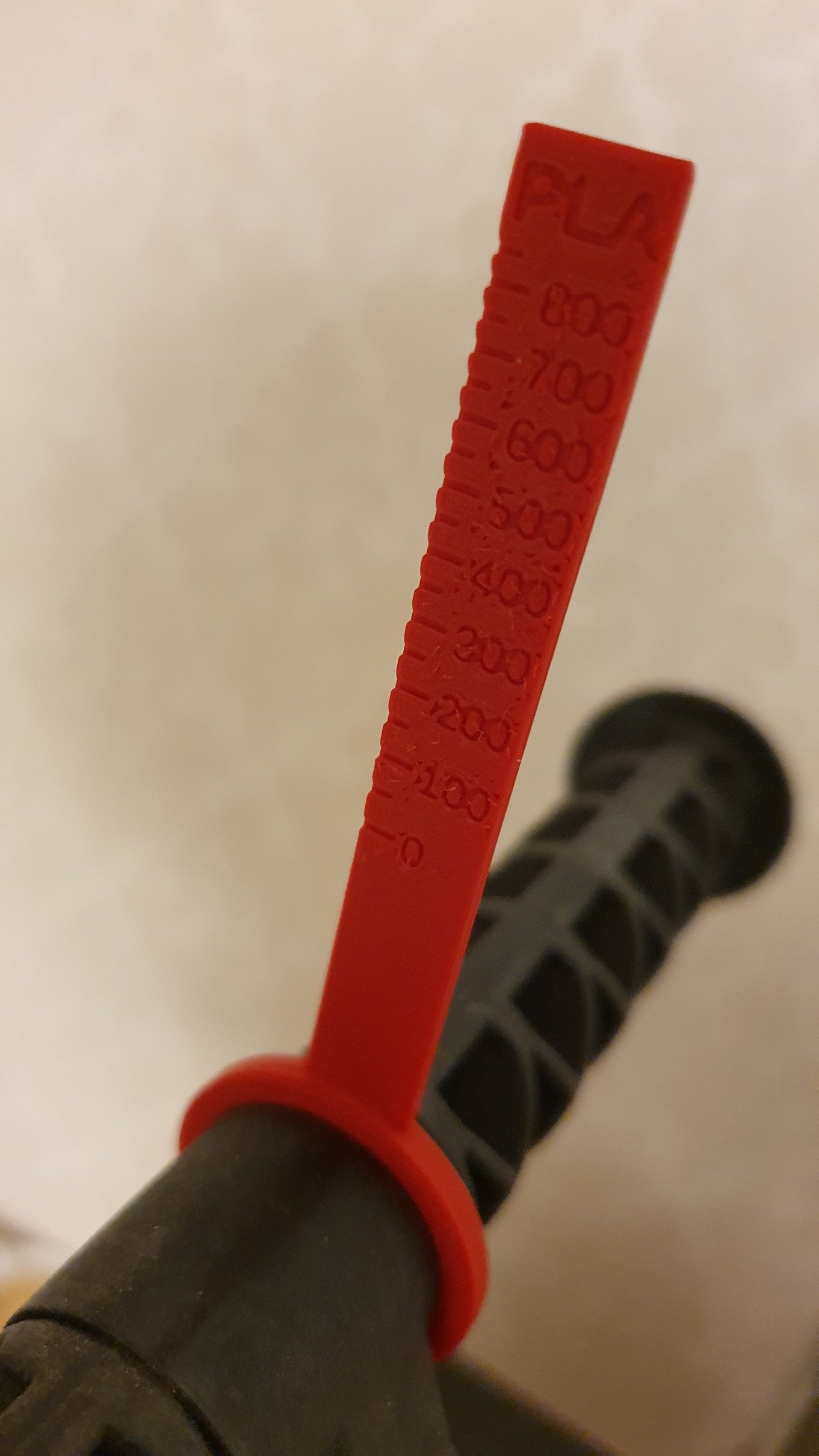 Filament Estimator Stick