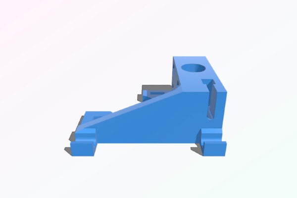 NEMA 17 bowden extruder drive | 3d print model