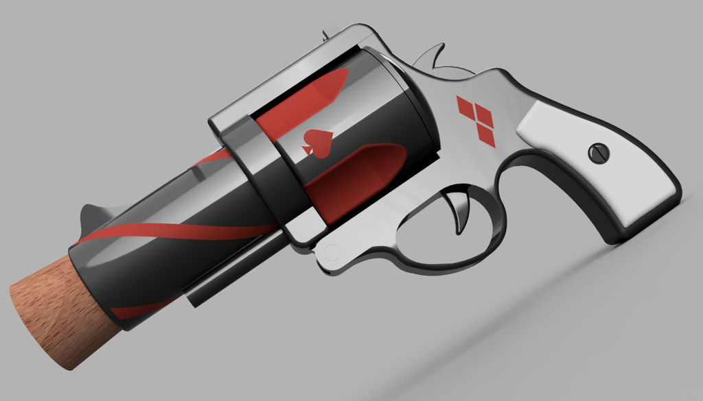 Harley Quinn Pop Gun Multimaterial