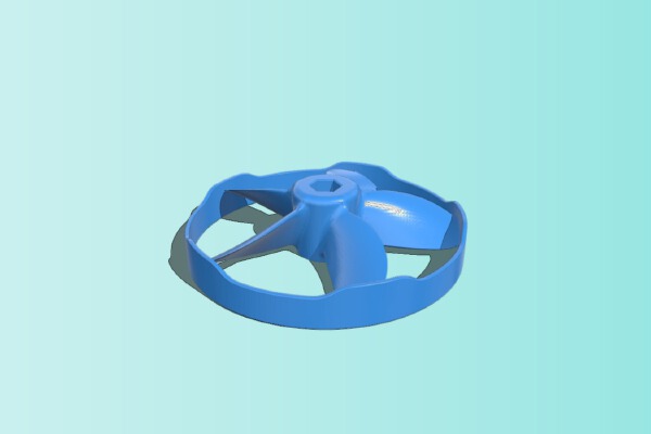 Boat Propeller for Cordless Skrewdriver | 3d print model