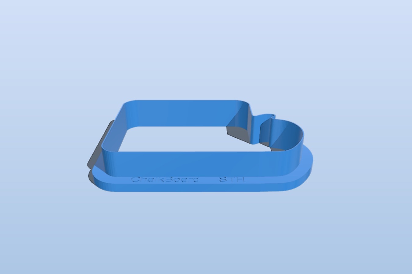 Chalkboard Cookie Cutter
