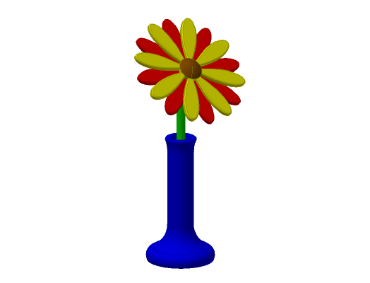Simple Flower | 3d print model