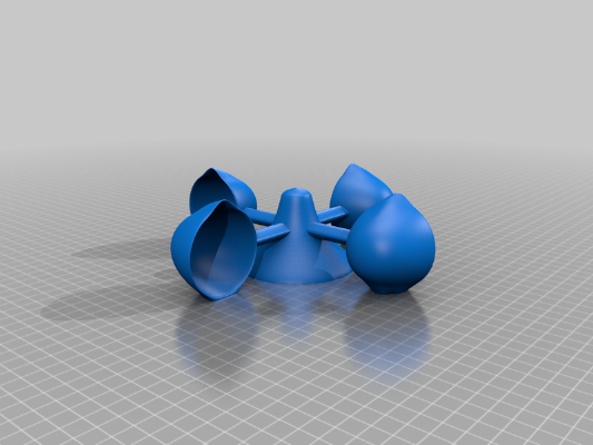 Wind speed gauge - Anemometer V3.0 | 3d print model