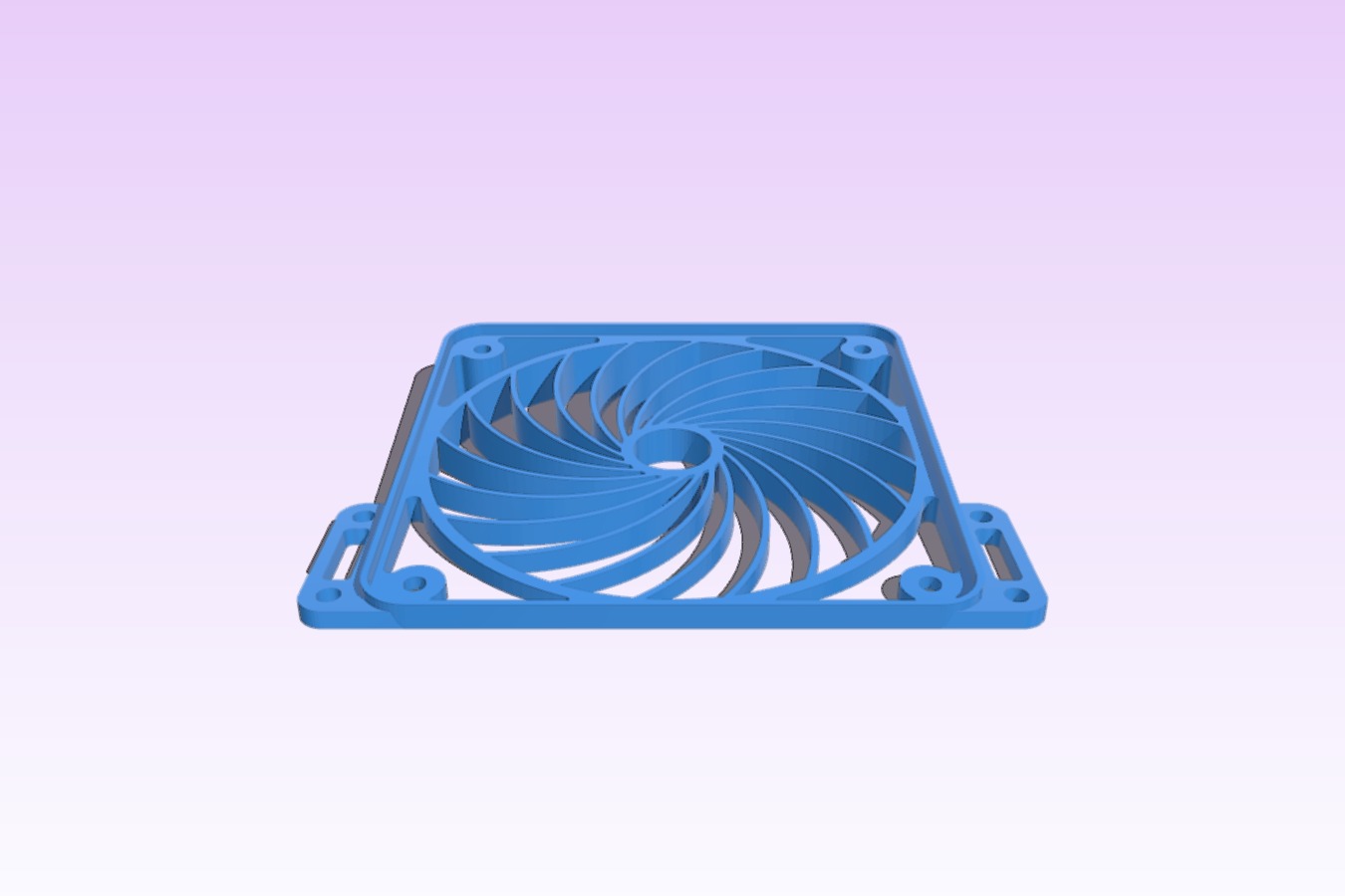 Replicator 2X Front Fan Mount