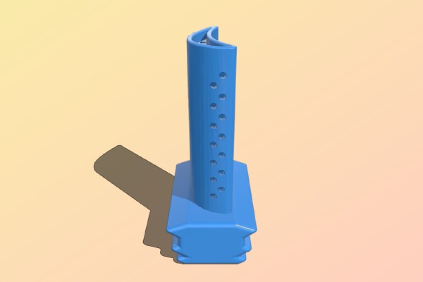 Jet Engine Turbine Blade | 3d print model