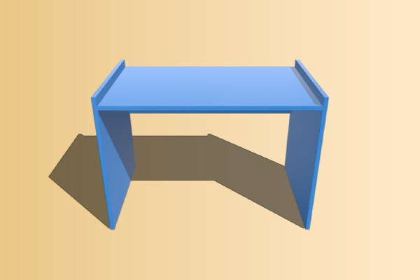 Mini Desk Stand - Lasercut | 3d print model
