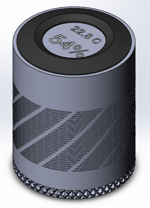 Inside Spool Silica Gel Container (smaller holes)