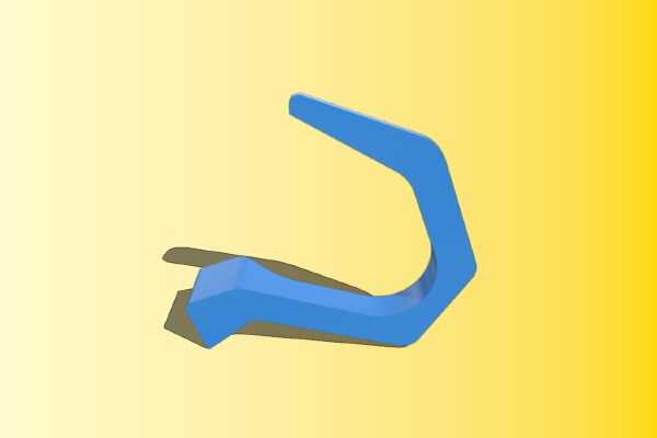 Bike Hook. Gancho para colgar bicicleta. | 3d print model