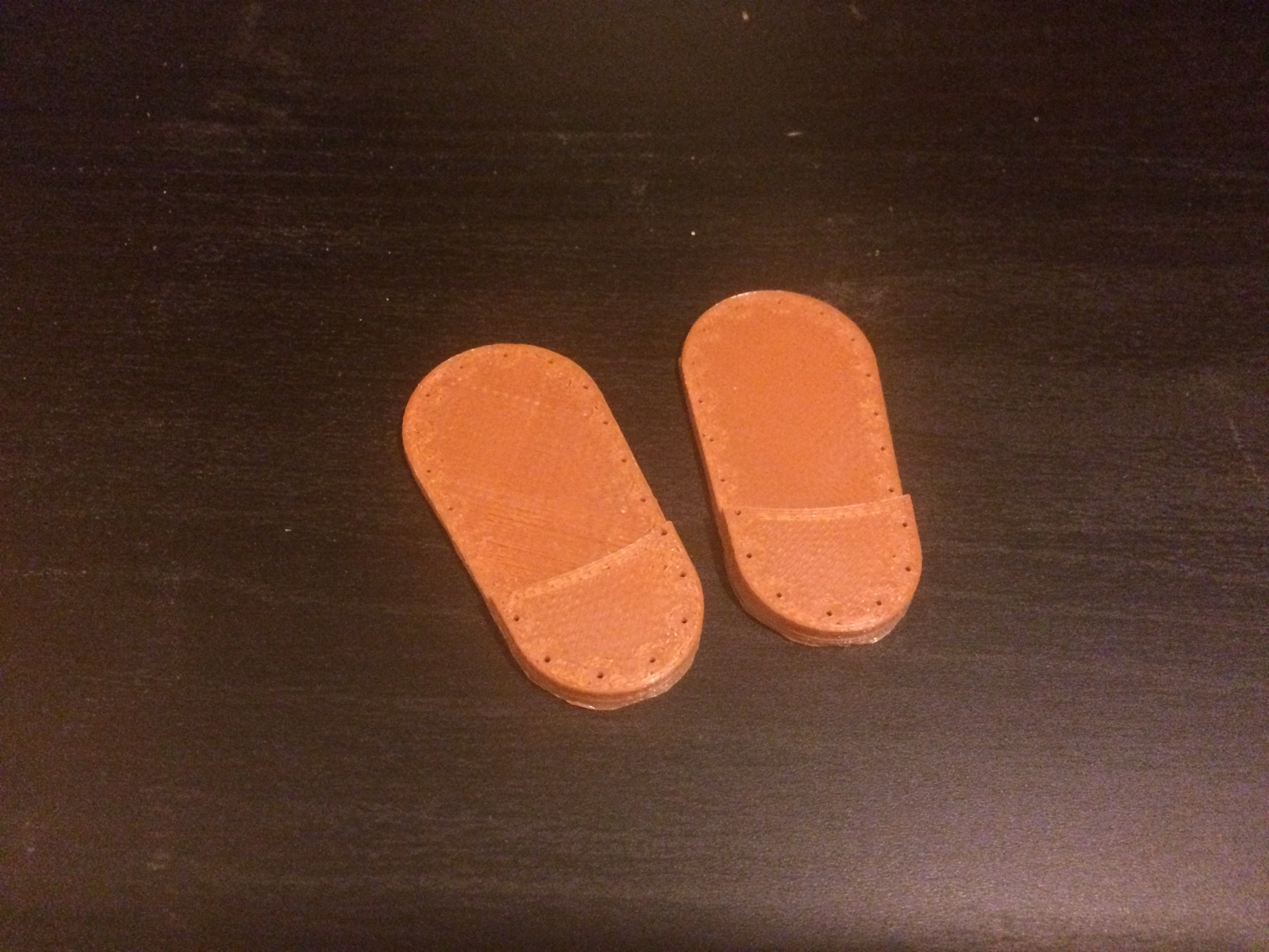 Soles for Knitted Doll Shoes