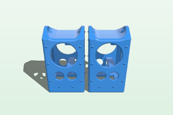 Alpha-Rama biped robot | 3d print model