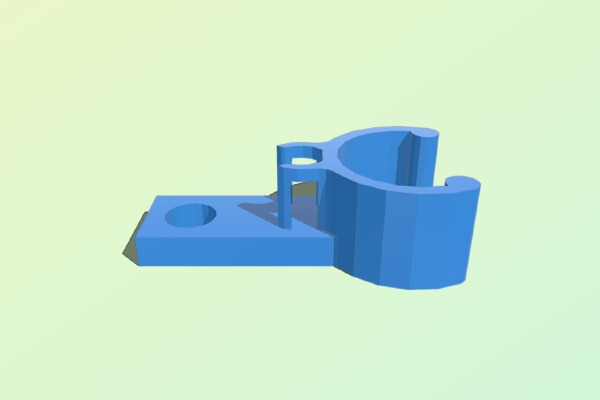 1_2" PVC Float-Switch-Holder | 3d print model