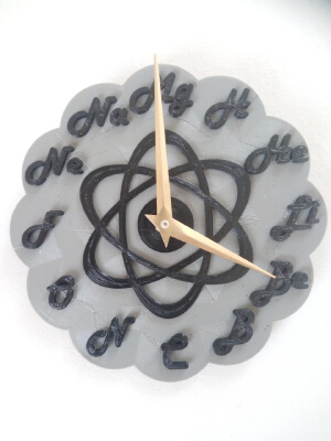Atomic Clock | 3d print model