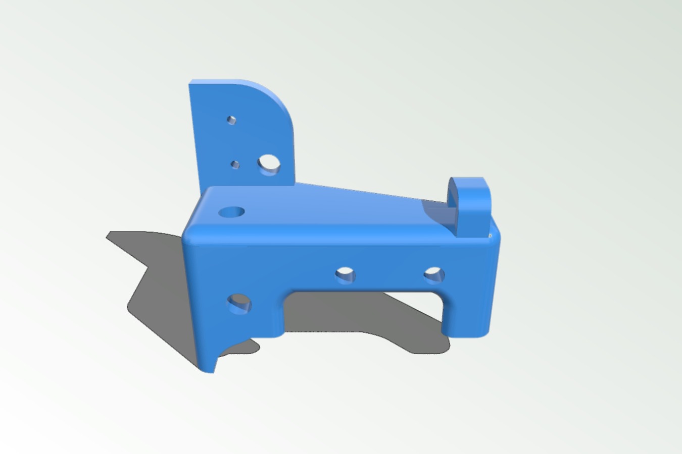 K40 Mechanical Endstop _ Limit Switch mount