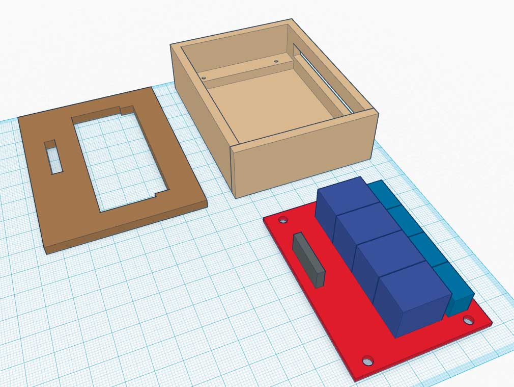 Duinotech Arduino 4 Relay Board Case