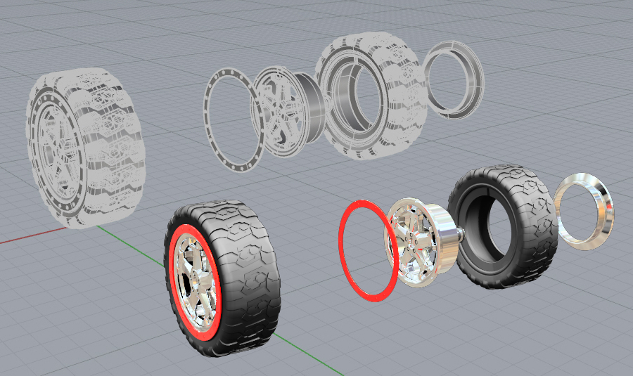 Tire and Wheel assembly